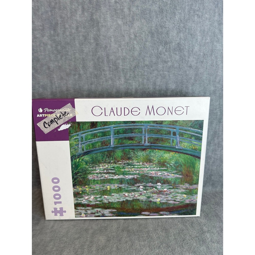 Pomegranate Claude Monet Japanese Footbridge Puzzle‎ 1000pc  Good Art